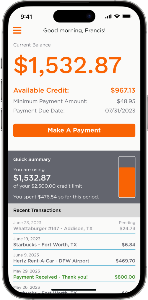 Today Card Mobile App screenshot 4