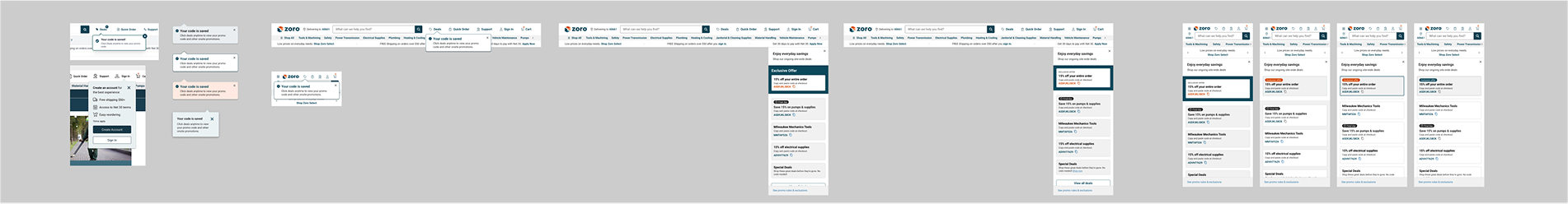 Navigation components screenshot